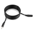 Аудио кабель-удлинитель Cablexpert Jack 3.5(M)/Jack 3.5(F), 3м, черный, пакет CCA-423-3M