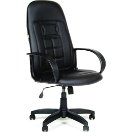 Компьютерное кресло CHAIRMAN 727 кожзам черный 00-06098211