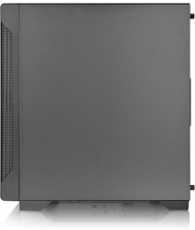 Корпус Thermaltake S100 TG черный без БП mATX 5x120mm 4x140mm 1x200mm 1xUSB3.0 1xUSB3.1 audio bott PSU