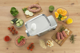 Мясорубка Gorenje MG2500DS 2500Вт серый/серебристый