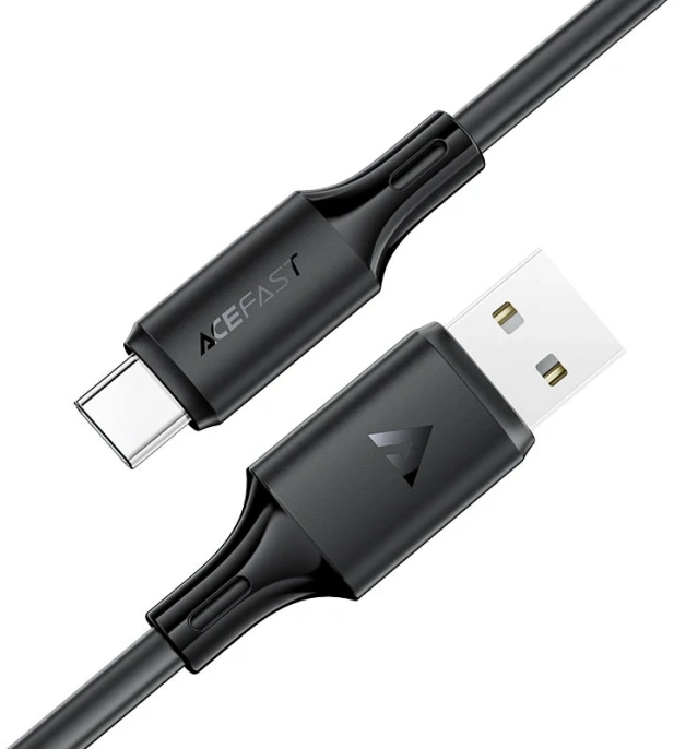 Кабель USB Am -USB Type-C m , 1.2 м, черный, ACEFAST AF-C17-04-BK
