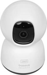 Видеокамера Baseus S0TV002132 Security P1 Lite 2K White (S0TV00) (разрешение: 2304x1296, поле зрения: 102°, ночное видение: ИК, подключение: Wi-Fi 2.4 ГГц, Bluetooth 5.2, двусторонний звук, питание: от батареи, защита: IP54)