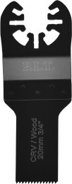 Насадка пильная для реноваторов МФИ по дереву P.I.T. ACTW08-020W 20мм