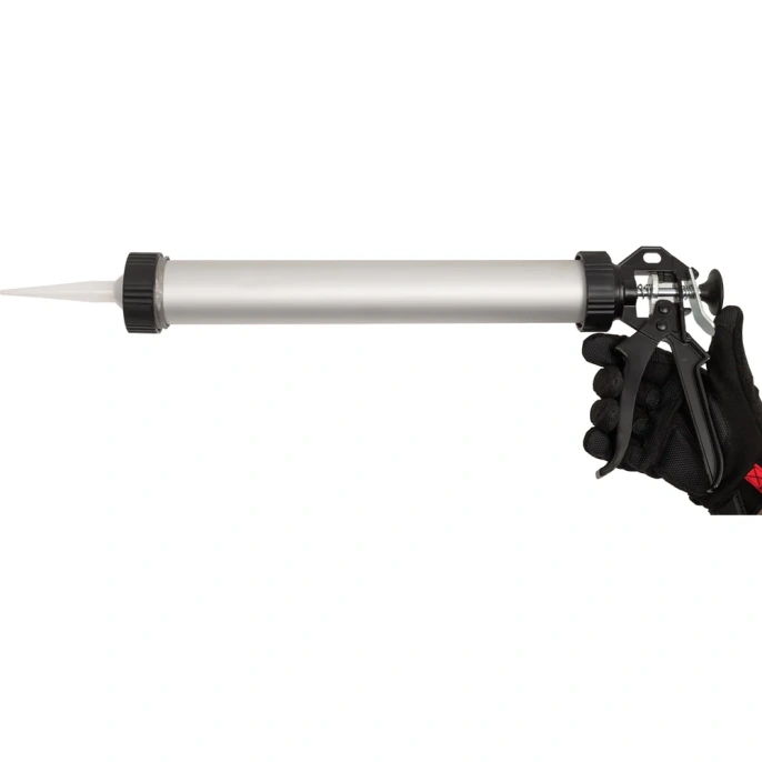 Закрытый пистолет для туб Gigant алюминиевый корпус, 600мл GCG-4