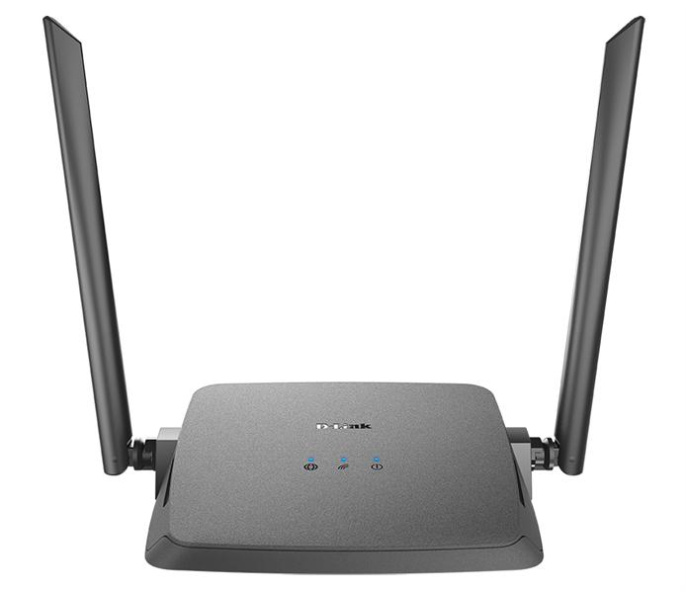 Wi-Fi роутер D-Link DIR-615/Z1A, Wi-Fi 4, N300, 2.4ГГц, 4 LAN, черный