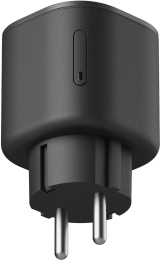 Умная розетка ЯНДЕКС Matter, EU, Wi-Fi, черный [yndx-00540blk]