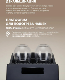 Кофемашина Polaris PACM 2048SW 1450Вт черный