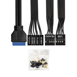 Корпус Minitower ExeGate BAA-503U2 (mATX, без БП, 1*USB+2*USB3.0, HD Audio, черный) EX300243RUS