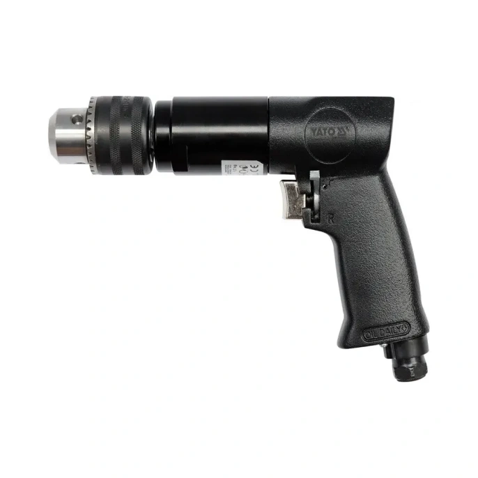 Пневматическая дрель YATO 10 мм, 1/4", с реверсом YT-09702