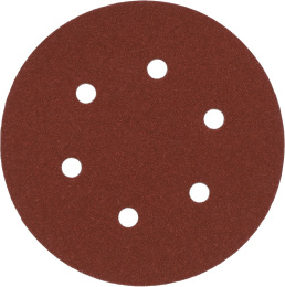 Шлифовальный круг Milwaukee 150/6 H&L зерно 120 10шт 4932492210 для эксцентриковой шлифовальной машины, полуоткрытое распределение зерна, перфорированный