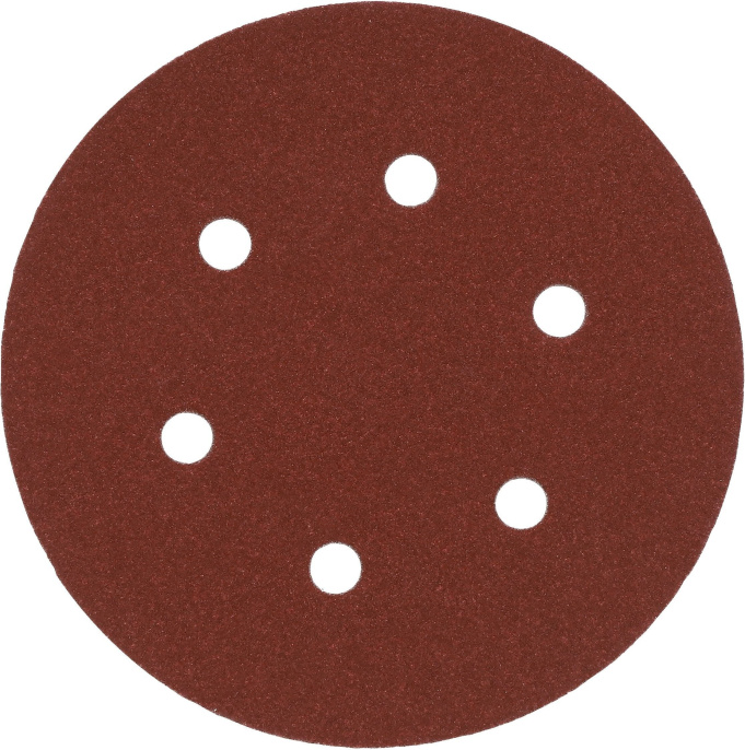 Шлифовальный круг Milwaukee 150/6 H&L зерно 120 10шт 4932492210 для эксцентриковой шлифовальной машины, полуоткрытое распределение зерна, перфорированный