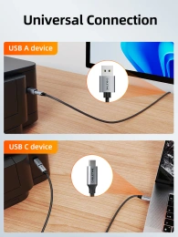 Адаптер CABLETIME CCB2G (CT-CFBM2-AG) USB C для принтера