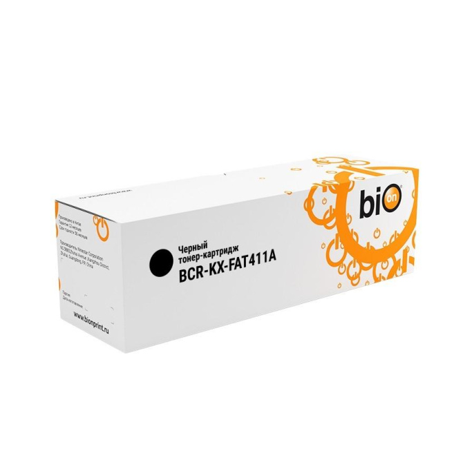 Bion BCR-FAT411A Картридж для Panasonic {KX-MB2000/KX-MB2020/KX-MB2030/KX-MB1900/KX-MB2051/KX-MB2061 } 2000 стр. , Черный, с чипом