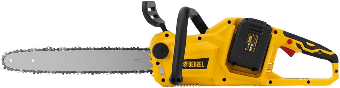 Цепная пила Denzel RCS400-36 аккум. дл.шины:16" 40cm 2аккум. 4Ач ЗУ 58610
