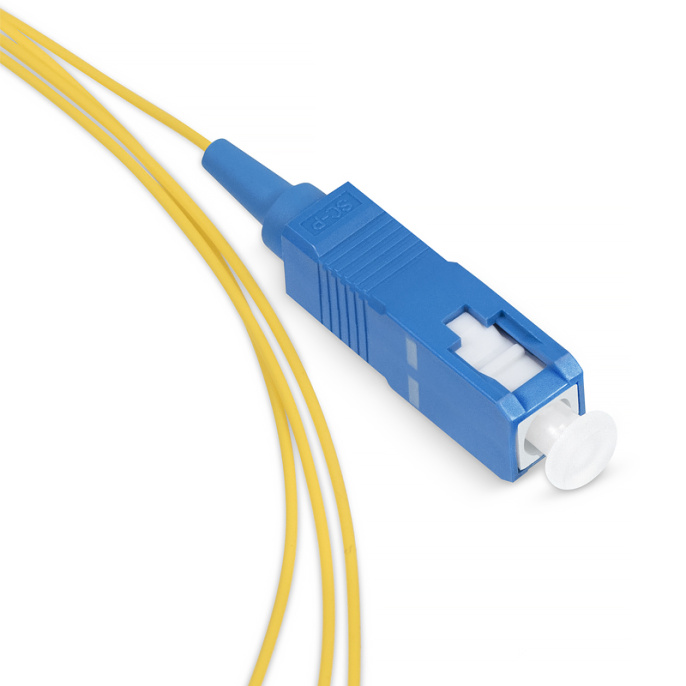 Пигтейл оптический SC 9/125 Cabeus PT-SC-9 1,5 метра желтый