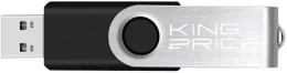 Флешка USB KINGPRICE KPFD2 64ГБ, USB2.0, черный [kpfd2a064abk]