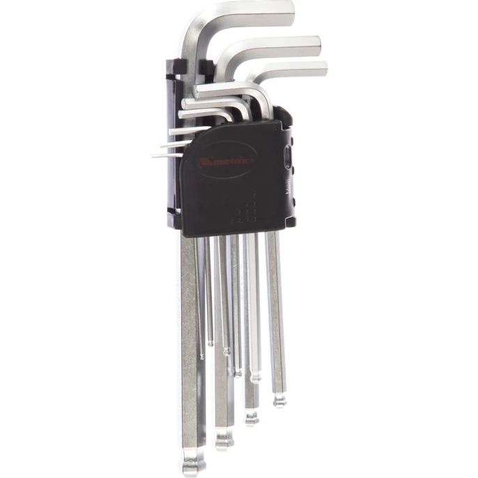 Набор имбусовых удлиненных ключей 1,5-10 мм MATRIX 11233