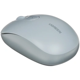 Мышь UGREEN MU105-90671, 800/1200/1600/2400 DPI,функция бесшумного режима, Режим: беспроводной -2,4 ГГц, рабочее расстояние: 10 м, рабочее напряжение: 1,5 В, рабочий ток: 10 мА, щелочная батарея AA (входит в комплект), совместимые системы: Windows 7/8.1/1