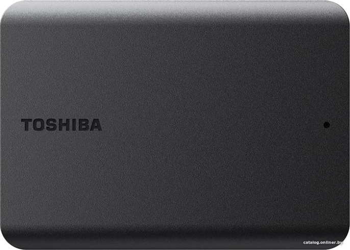 Жесткий диск Toshiba USB3.0 1TB HDTB510EK3AA Canvio Basics 2.5" черный