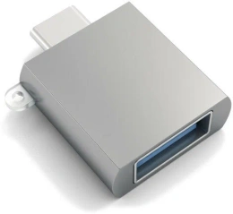 USB адаптер Satechi Type-C USB Adapter USB-C to USB 3.0. Цвет серый.