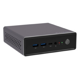 Неттоп DIGMA PRO Minimax U1 Intel Core i3 1215U, DDR4 16ГБ, 512ГБ SSD , Intel UHD Graphics, Windows 11 Pro, темно-серый и черный [dpp3-adxw03]