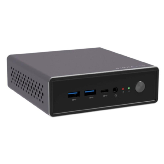 Неттоп DIGMA PRO Minimax U1 Intel Core i3 1215U, DDR4 16ГБ, 512ГБ SSD , Intel UHD Graphics, Windows 11 Pro, темно-серый и черный [dpp3-adxw03]