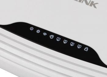 Wi-Fi роутер TP-LINK TL-WR841N, Wi-Fi 4, N300, 2.4ГГц, 4 LAN, белый