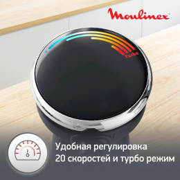 Блендер Moulinex DD67L810, погружной, серебристый/черный