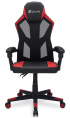 Кресло игровое Oklick -121G, искусственная кожа/сетка, до 150кг, черный/красный