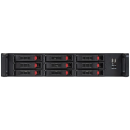 Серверная платформа ExeGate Pro 2U650-HS09 <RM 19", высота 2U, глубина 650, Redundant БП 2x800W, 9xHotSwap, 2*USB> EX294280RUS