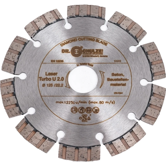 Диск алмазный Laser Turbo U (125х22.2 мм) DR.SCHULZE TS21002299