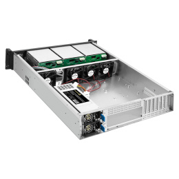Серверная платформа ExeGate Pro 2U650-HS09 <RM 19", высота 2U, глубина 650, Redundant БП 2x550W, 9xHotSwap, 2*USB> EX294279RUS