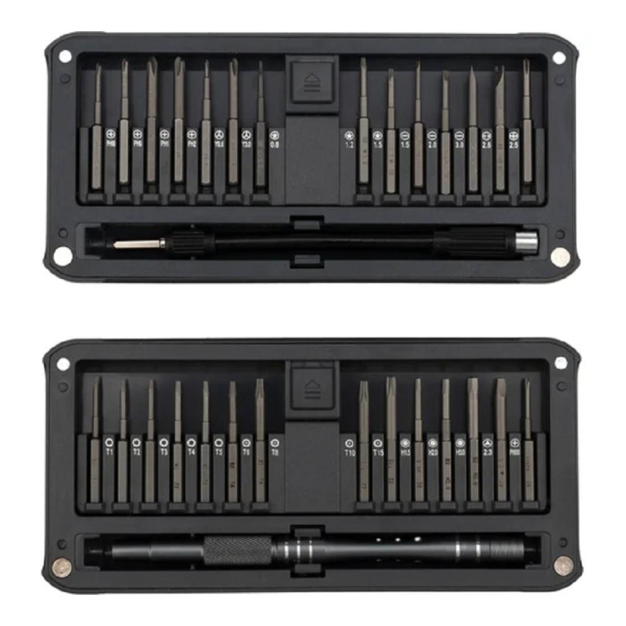 Kranz KR-12-4752 Набор отверток для точных работ RA-02, 30 предметов