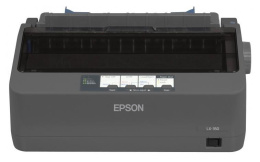 Принтер матричный Epson LX-350 черно-белая печать, A4, черный [c11cc24031/c11cc24032]