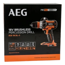 Бесщеточная аккумуляторная дрель-шуруповерт AEG BSB18CBL-0 4935451082