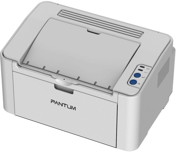 Принтер лазерный Pantum P2506W черно-белая печать, A4, серый