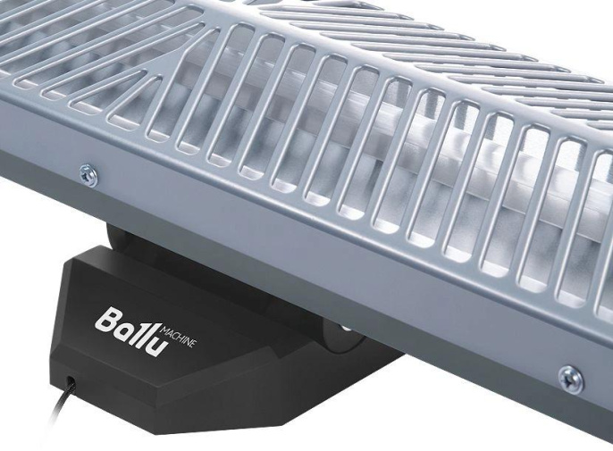 Инфракрасный обогреватель Ballu BIH-LW2-1.5, 1500Вт, 25м2, кварцевый, серый