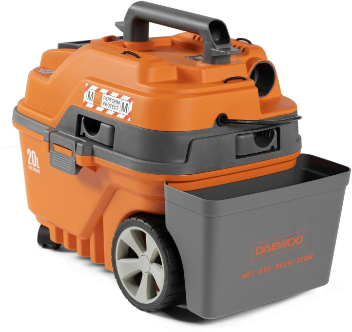 Строительный пылесос Daewoo DAVC 2000 Home,  оранжевый