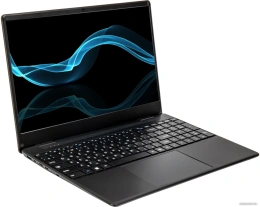 Ноутбук 15.6" IPS FHD HIPER WORKBOOK черный (Core i5 1030NG7/16Gb/512Gb SSD/VGA int/W11Pro/RJ45) (U26-15FII5103R16S5WPG)