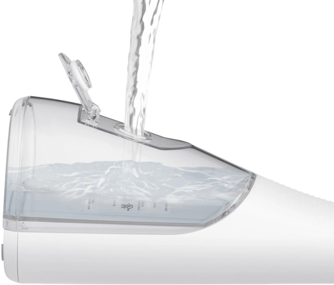Ирригатор Waterpik Cordless Plus WF-26 портатив. 3насад. белый (WF-26 EU WHITE)
