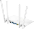 Wi-Fi роутер CUDY WR1200, Wi-Fi 5, AC1200, 2.4/5ГГц, 4 LAN, белый