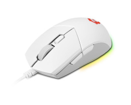 Мышь проводная MSI Clutch GM11, игровая, оптическая, USB, 5000dpi, белый [s12-0401970-cla]