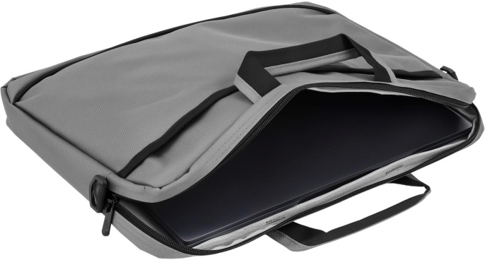 Сумка для ноутбука 17.3" Digma W-211 серый полиэстер W211GBK