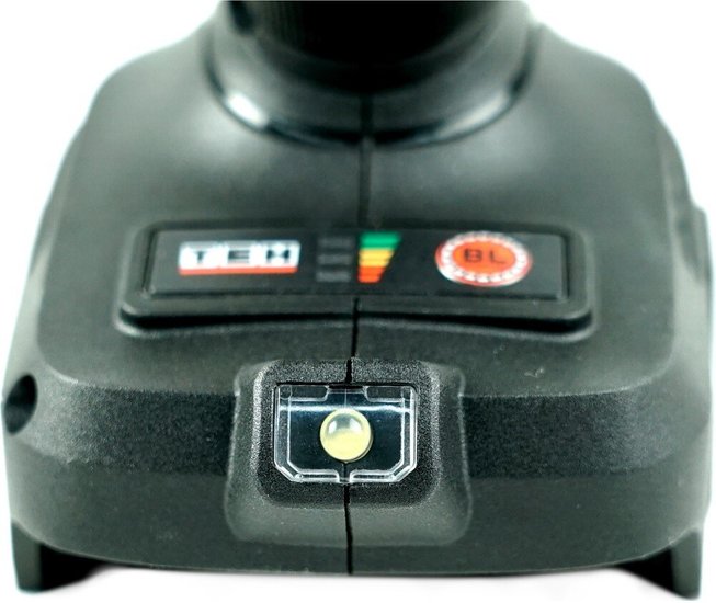 Дрель-шуруповерт TEH TDBL420-2B (напряжение: 20 В, обороты: 0-450/2000 об/мин, крутящий момент: 60нм, быстрозажимной патрон: 13 мм, в комплекте: крюк для ремня, комплектация: 2 шт акб 2 ач, зу, кейс)