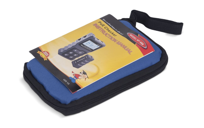 Кабельный тестер для витой пары с PoE Cabeus HT-488-PoE