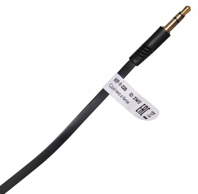 Наушники Oklick HP-S-220, 3.5 мм, внутриканальные, черный/красный [d2-1b/r]