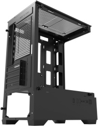 Корпус Bloody CC-125 черный без БП mATX 5x120mm 2xUSB2.0 1xUSB3.0 audio bott PSU
