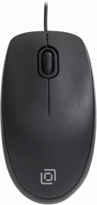 Мышь Оклик 195M for business черный оптическая 1200dpi USB 3but (M218 Black)