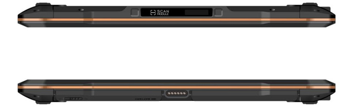 Защищенный планшет 10" Tablet 2.2Ghz 4GB/64GB, 2D CMOS Mega Pixel imager with Laser Aimer CM6x , BT, WiFi, 5G, GPS, NFC and Camera. Incl USB cable, Hand Strap and multiplug adapter Orion Plus . OS: Android 11 GMS AER . SD-SD100-PLUS