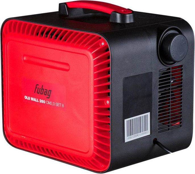 Компрессор поршневой Fubag Ols Wall 260 безмасляный 260л/мин 1500Вт красный/черный (646518)
